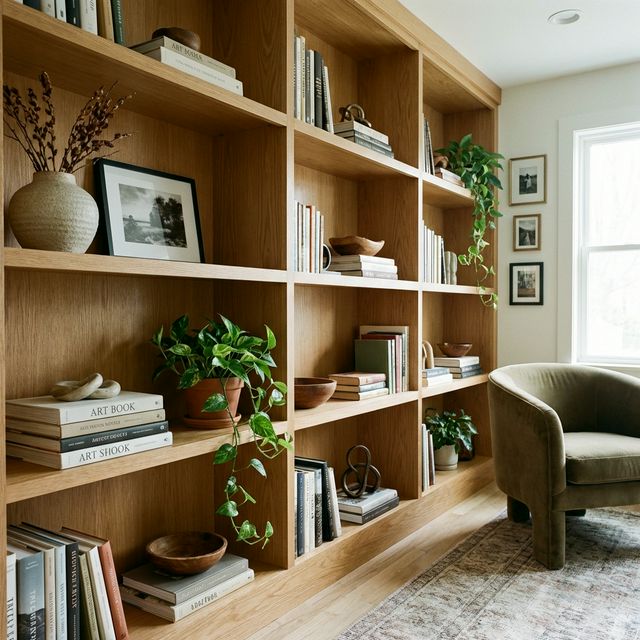 How to Style a Bookshelf That Doesn't Look Like a Library Reject