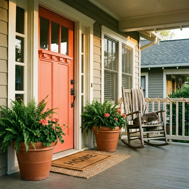 Budget front porch decorating ideas