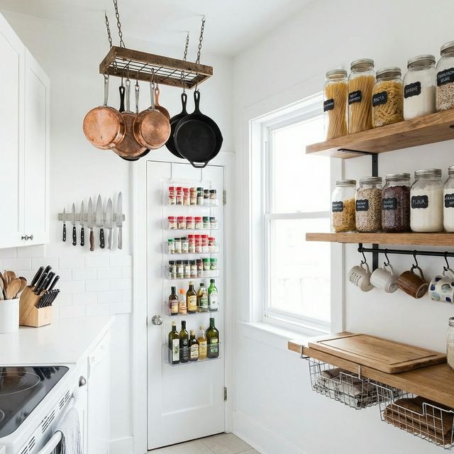 Small kitchen storage hacks